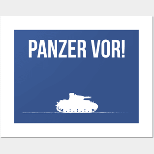 Panzer vor! Posters and Art